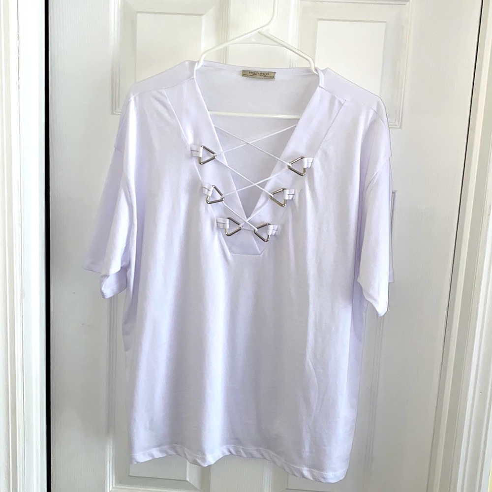 White Zara Tunic.
